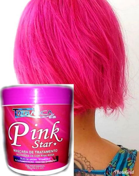 Máscara de Hidratação Matizadora 500 gr. Pink marca THERMICA HAIR COSMETIC