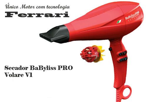 Secador Nano Titânium Ferrari ( Volare V2 2000 W)