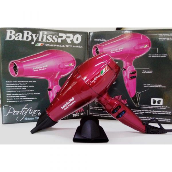 Secador Baby Liss 2000 watts cor PINK - 110 Volts